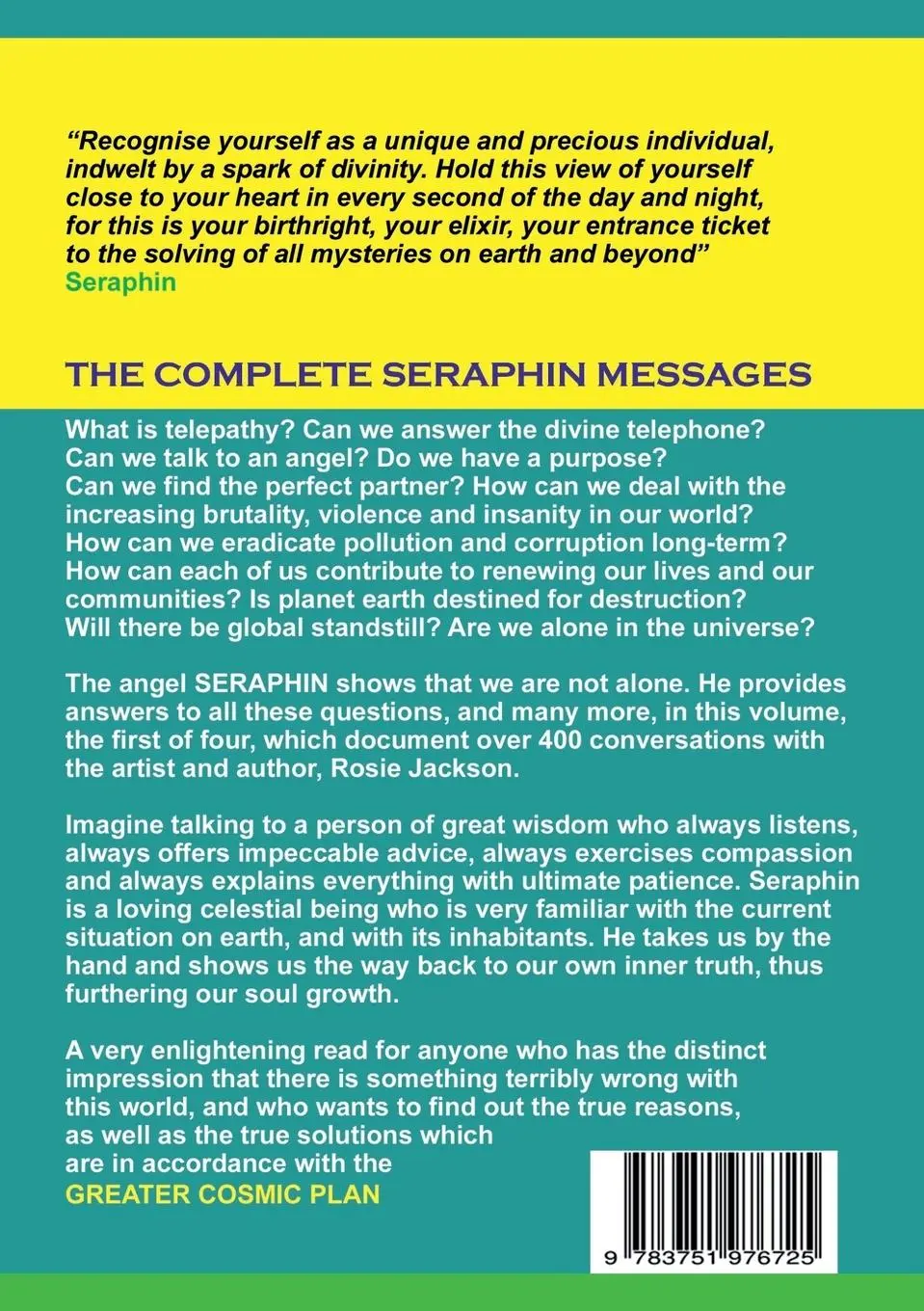 Rückseite: 9783751976725 | The Complete Seraphin Messages, Volume I | Rosie Jackson | Taschenbuch