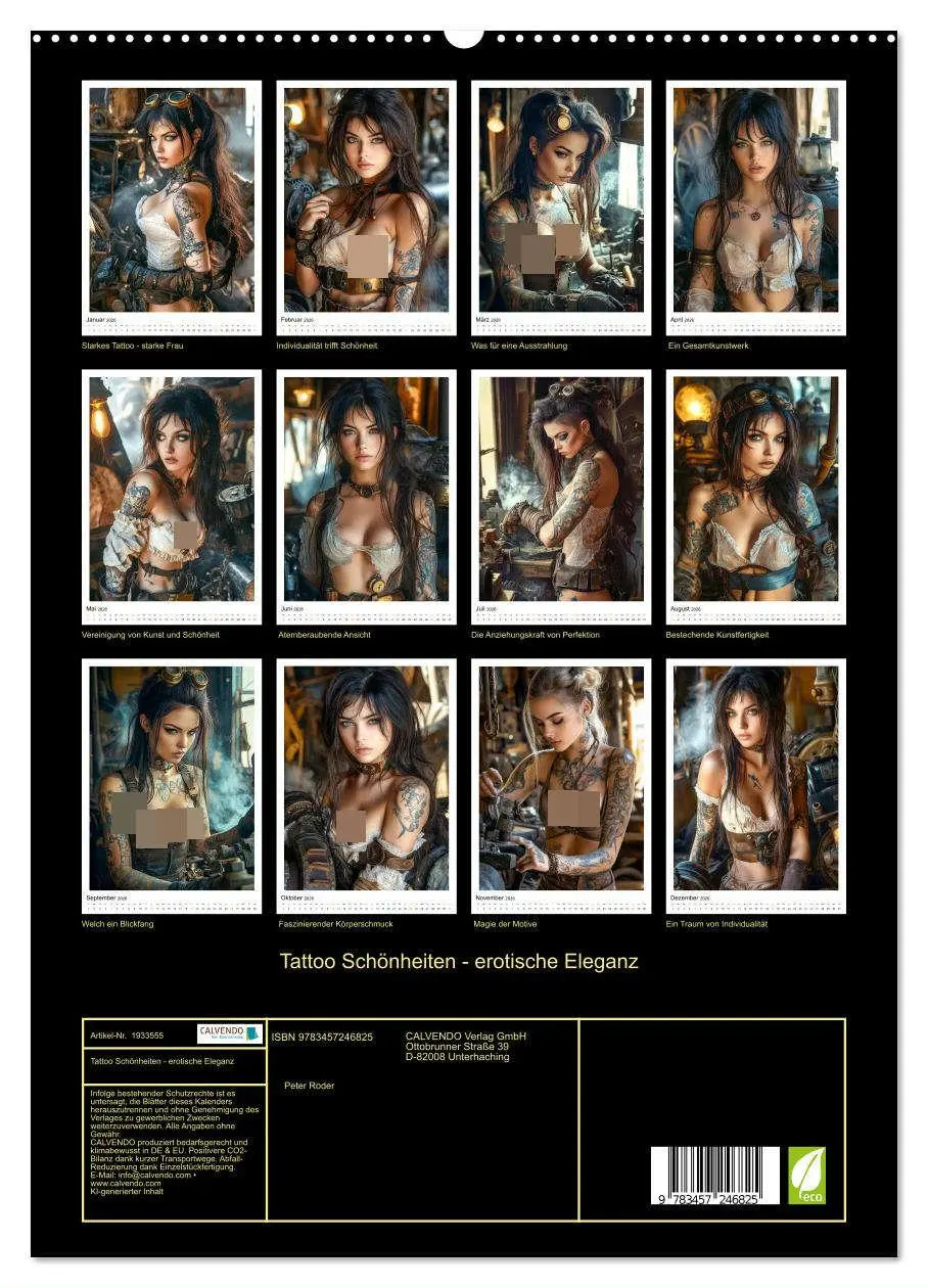 Bild: 9783457246825 | Tattoo Schönheiten - erotische Eleganz (hochwertiger Premium...