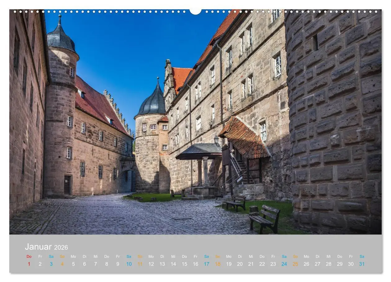 Bild: 9783457796825 | Kronach - drei Flüsse und eine Festung (Wandkalender 2026 DIN A2...