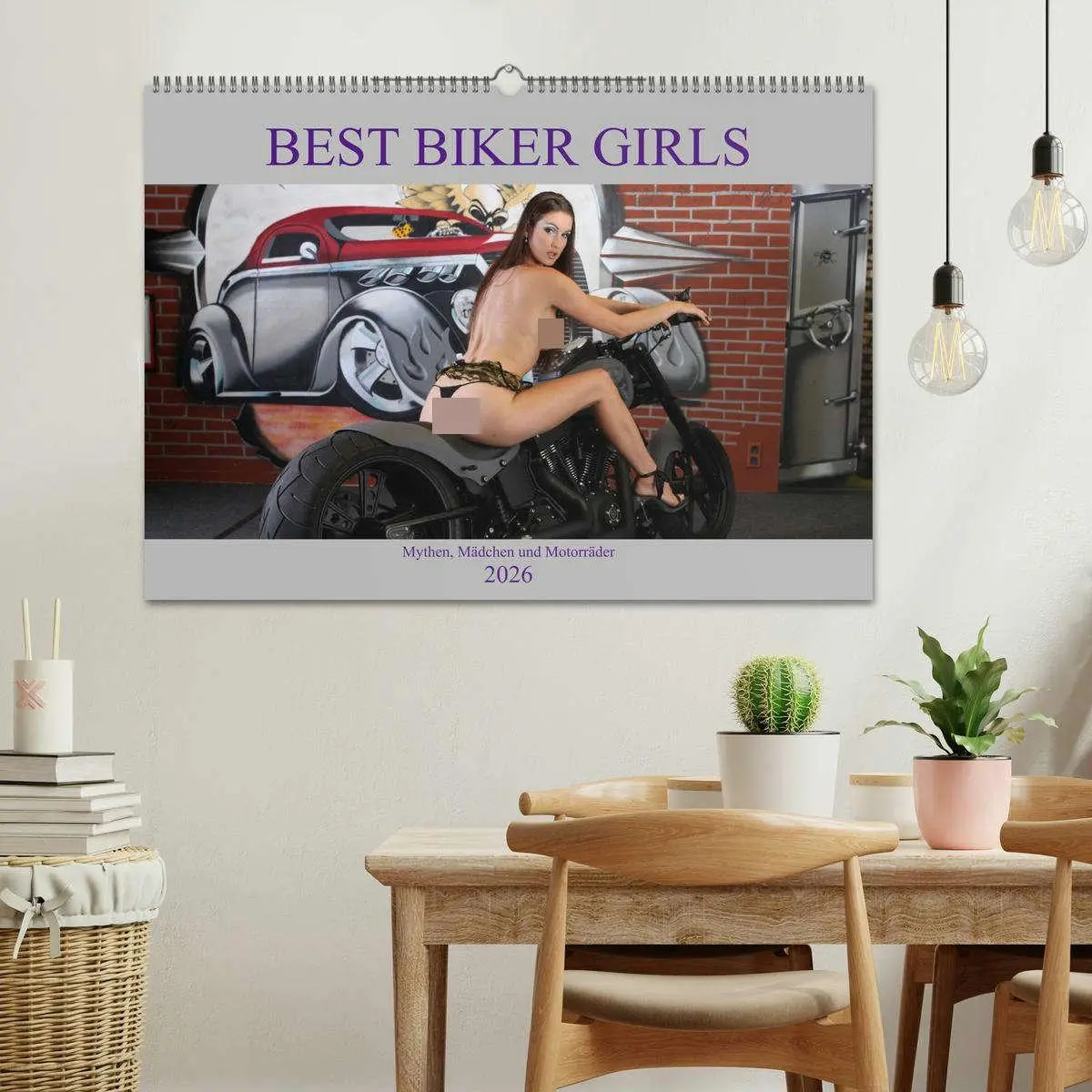 Bild: 9783457866825 | Best Biker Girls (Wandkalender 2026 DIN A2 quer), CALVENDO...