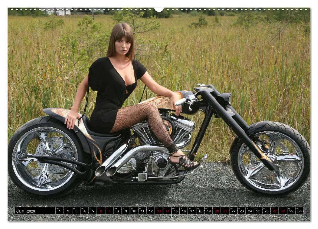 Bild: 9783457866825 | Best Biker Girls (Wandkalender 2026 DIN A2 quer), CALVENDO...