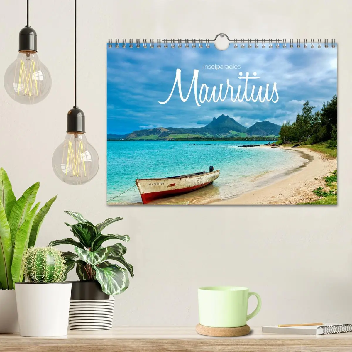 Bild: 9783516196825 | Inselparadies Mauritius (Wandkalender 2026 DIN A4 quer), CALVENDO...
