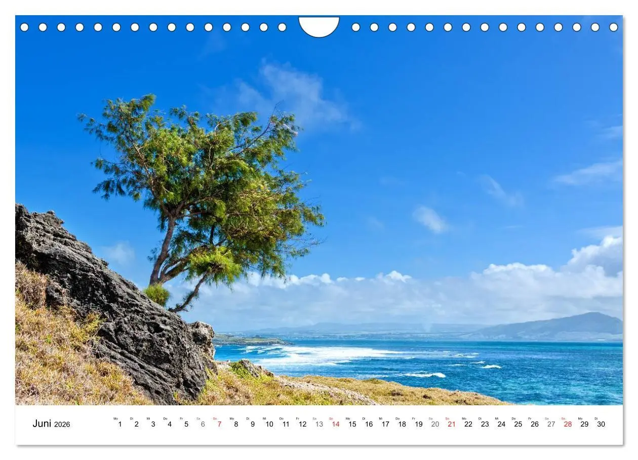 Bild: 9783516196825 | Inselparadies Mauritius (Wandkalender 2026 DIN A4 quer), CALVENDO...