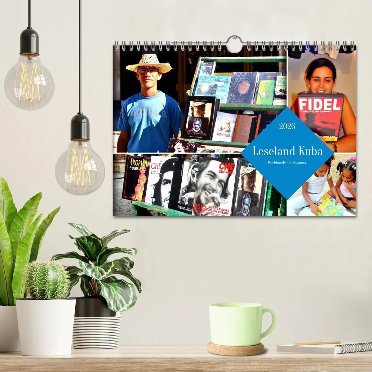 Bild: 9783516646825 | Leseland Kuba - Buchhändler in Havanna (Wandkalender 2026 DIN A4...