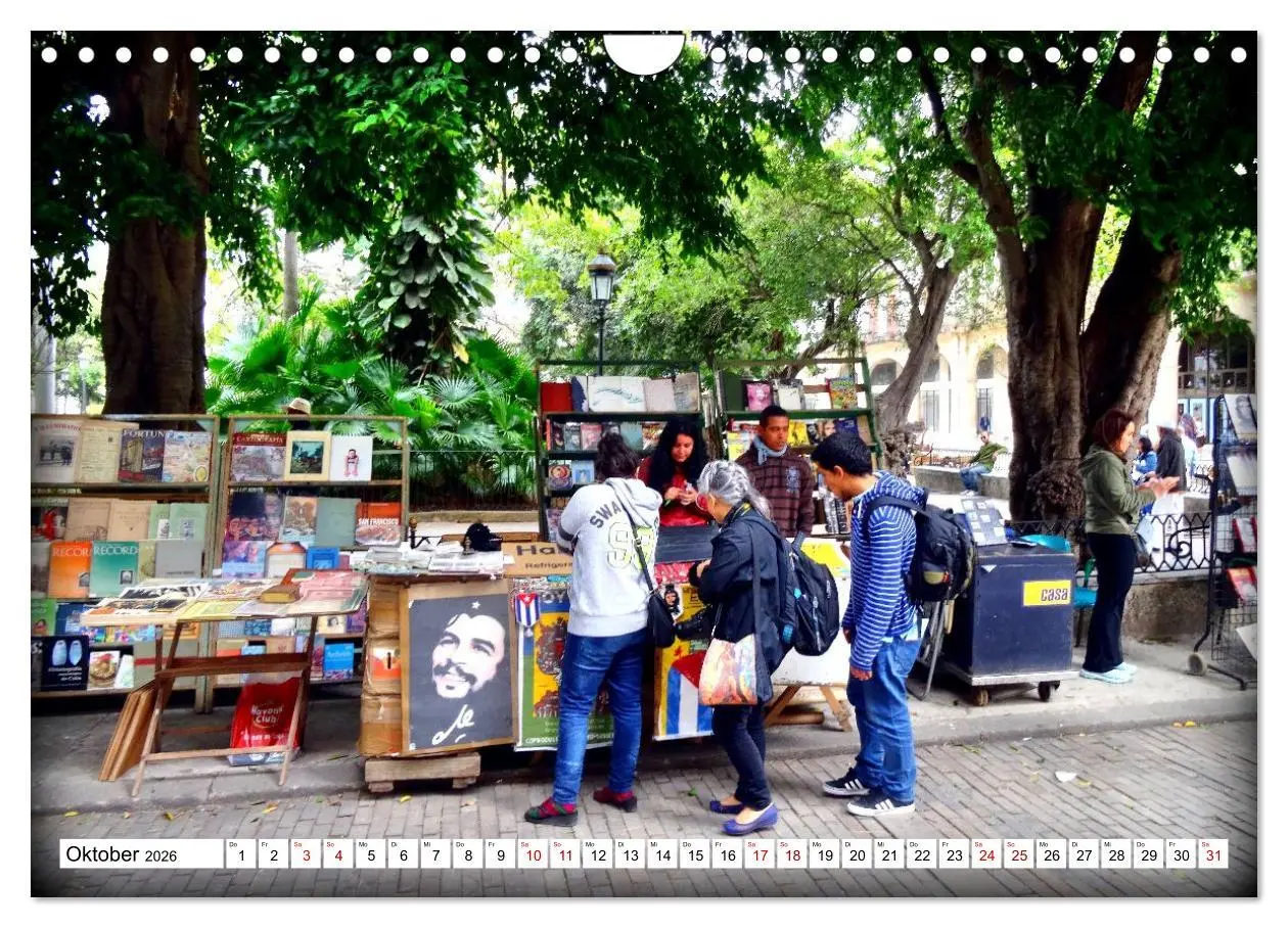 Bild: 9783516646825 | Leseland Kuba - Buchhändler in Havanna (Wandkalender 2026 DIN A4...