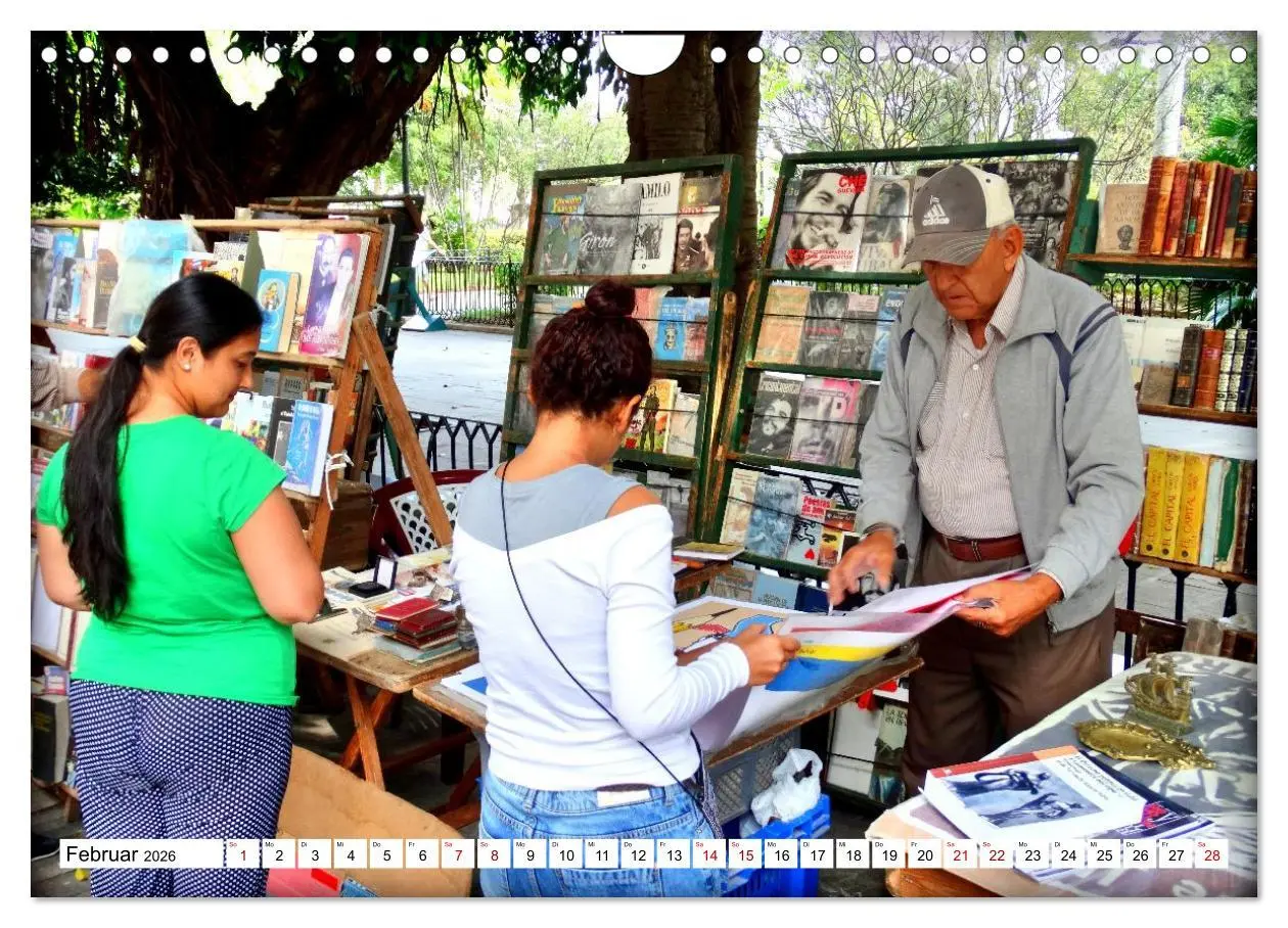 Bild: 9783516646825 | Leseland Kuba - Buchhändler in Havanna (Wandkalender 2026 DIN A4...