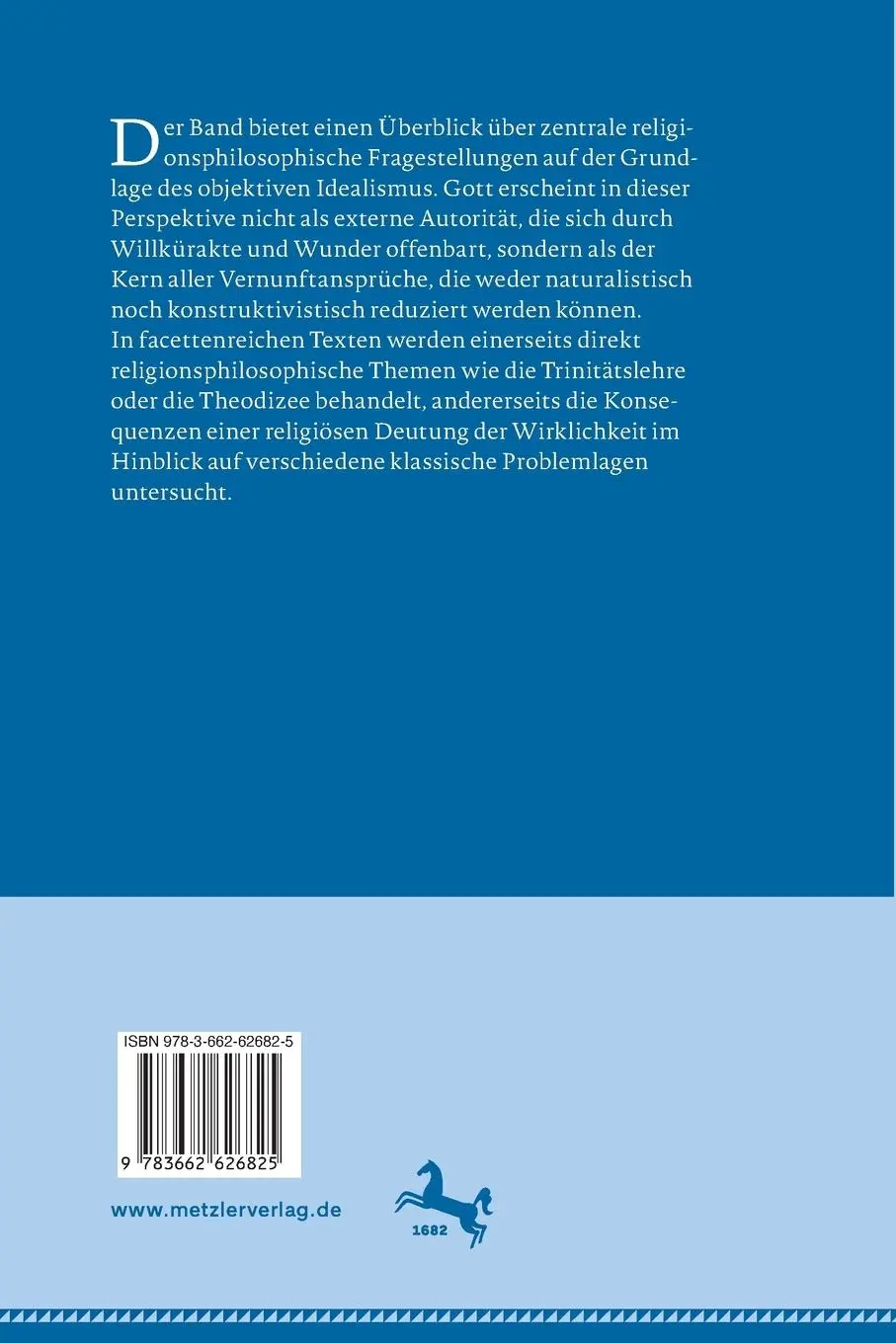 Rückseite: 9783662626825 | Gott als Vernunft | Vittorio Hösle | Taschenbuch | xii | Deutsch