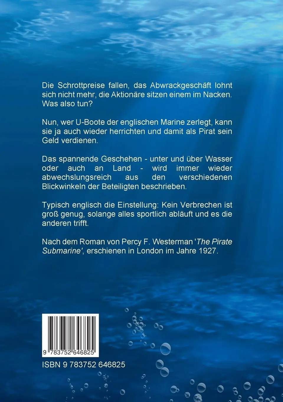 Rückseite: 9783752646825 | Das Piraten U-Boot | Thomas M. Meine | Taschenbuch | 428 S. | Deutsch