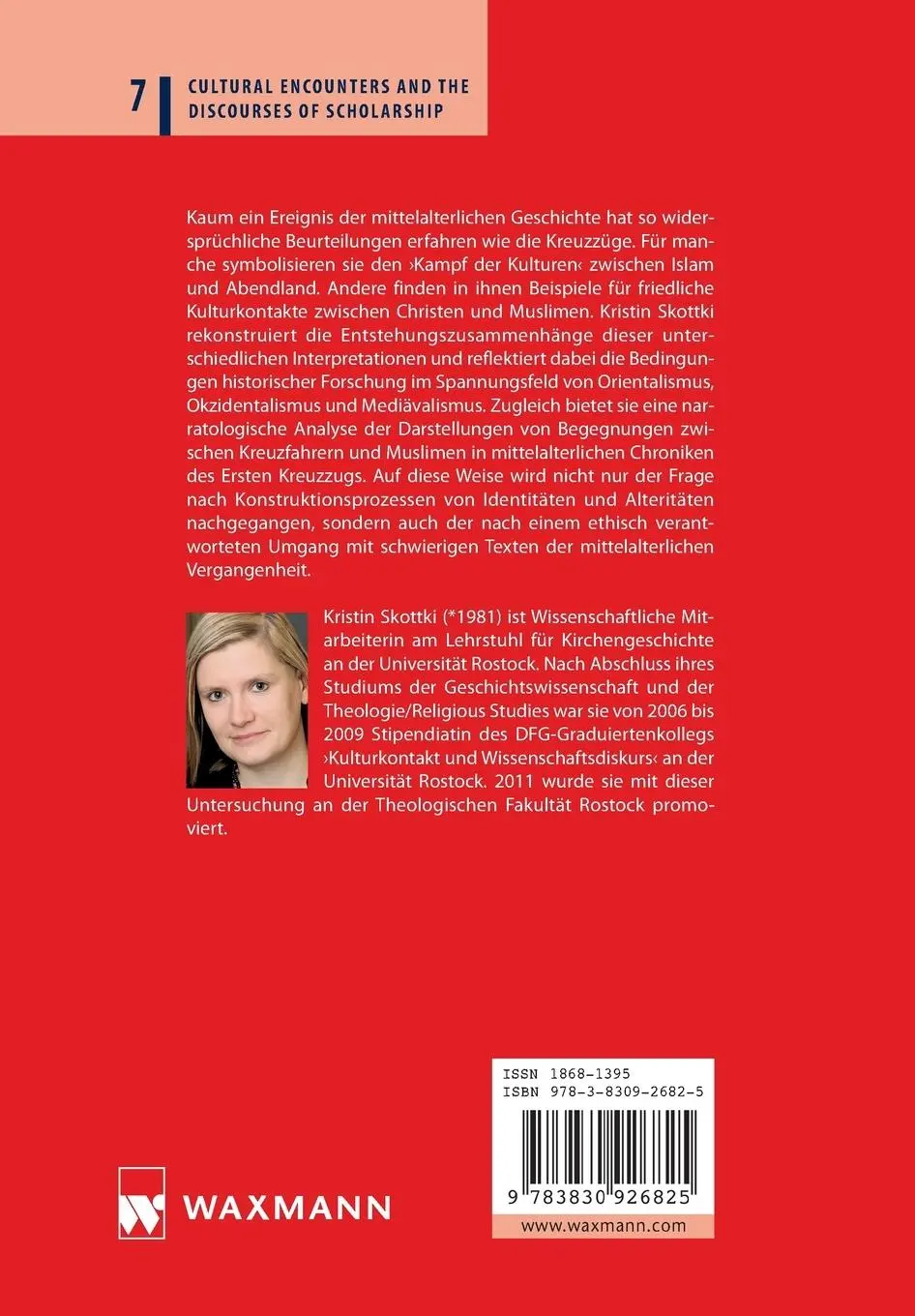 Rückseite: 9783830926825 | Christen, Muslime und der Erste Kreuzzug | Kristin Skottki | Buch