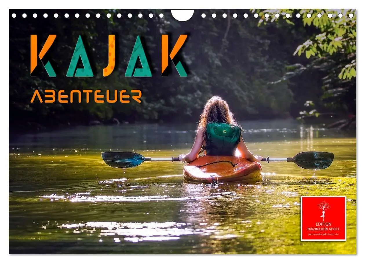 Cover: 9783457546925 | Kajak Abenteuer (Wandkalender 2026 DIN A4 quer), CALVENDO...