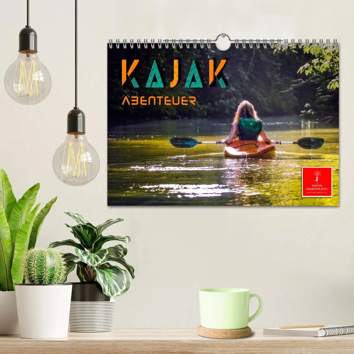 Bild: 9783457546925 | Kajak Abenteuer (Wandkalender 2026 DIN A4 quer), CALVENDO...