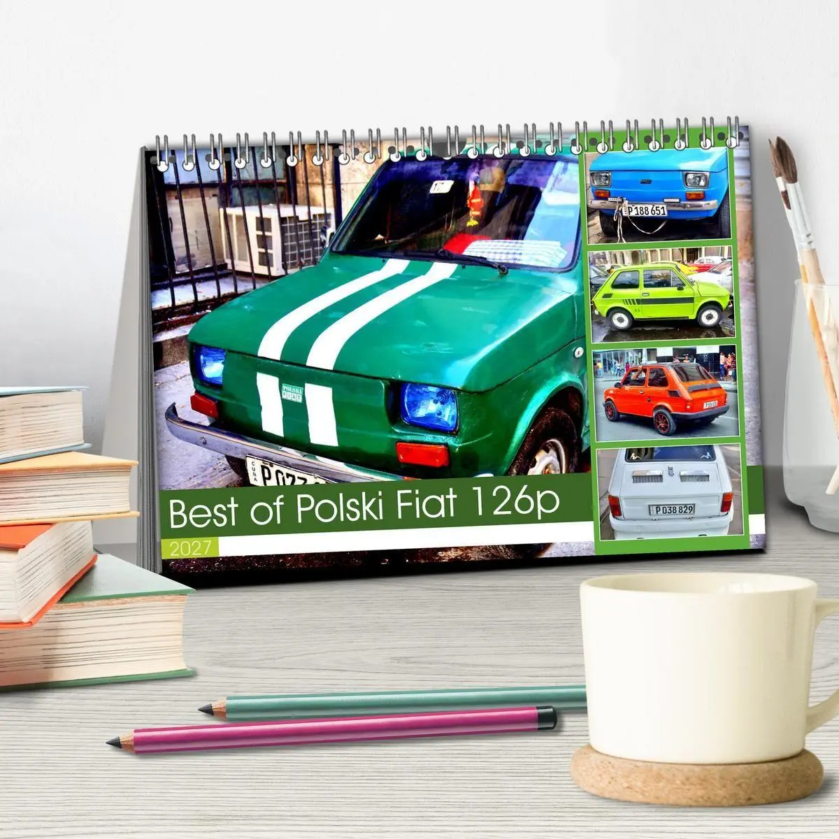 Bild: 9783569036925 | Best of Polski Fiat 126p (Tischkalender 2027 DIN A5 quer), CALVENDO...