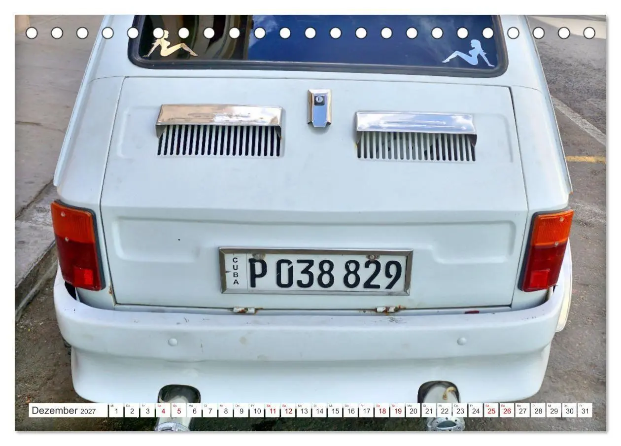 Bild: 9783569036925 | Best of Polski Fiat 126p (Tischkalender 2027 DIN A5 quer), CALVENDO...