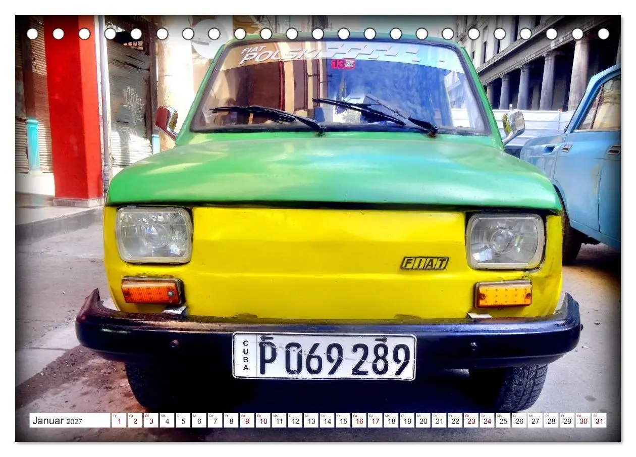 Bild: 9783569036925 | Best of Polski Fiat 126p (Tischkalender 2027 DIN A5 quer), CALVENDO...