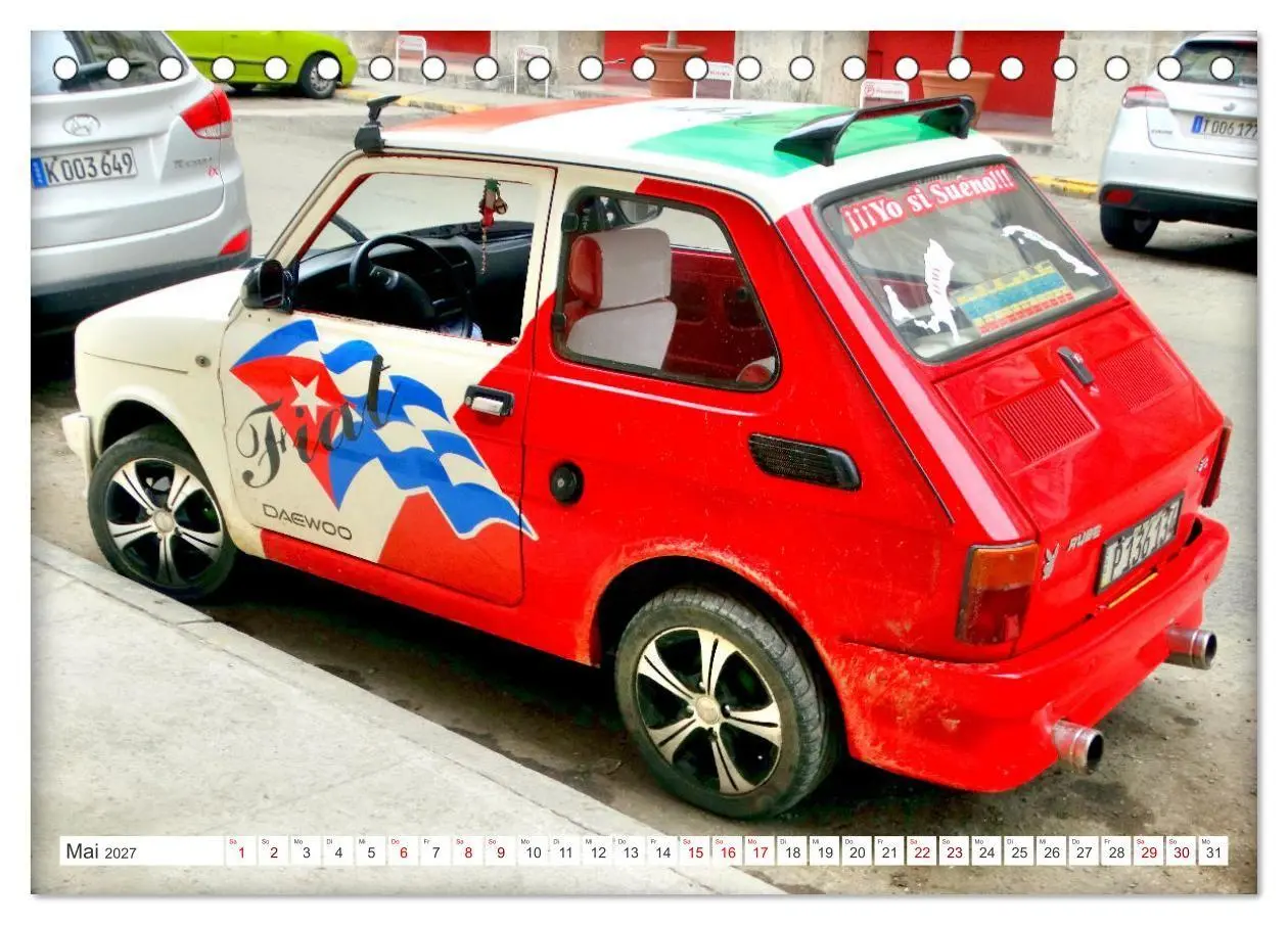 Bild: 9783569036925 | Best of Polski Fiat 126p (Tischkalender 2027 DIN A5 quer), CALVENDO...