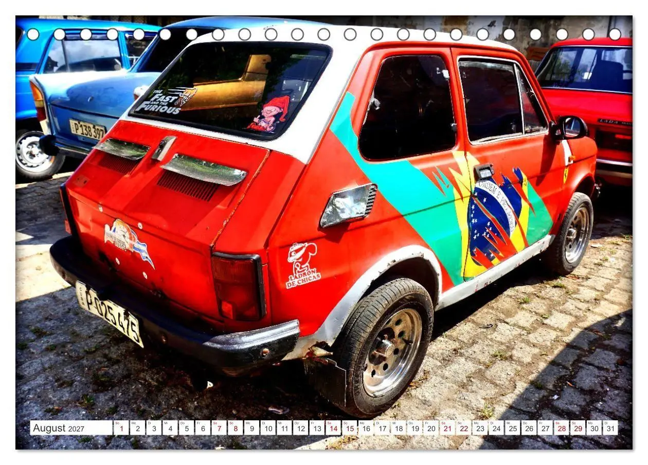 Bild: 9783569036925 | Best of Polski Fiat 126p (Tischkalender 2027 DIN A5 quer), CALVENDO...