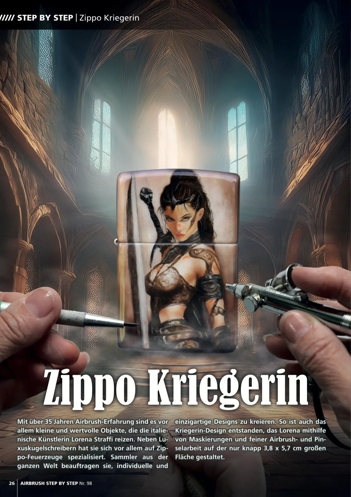 Bild: 9783941656925 | Airbrush Step by Step 98 | Masken &amp; Schablonen | Kleinbongard (u. a.)