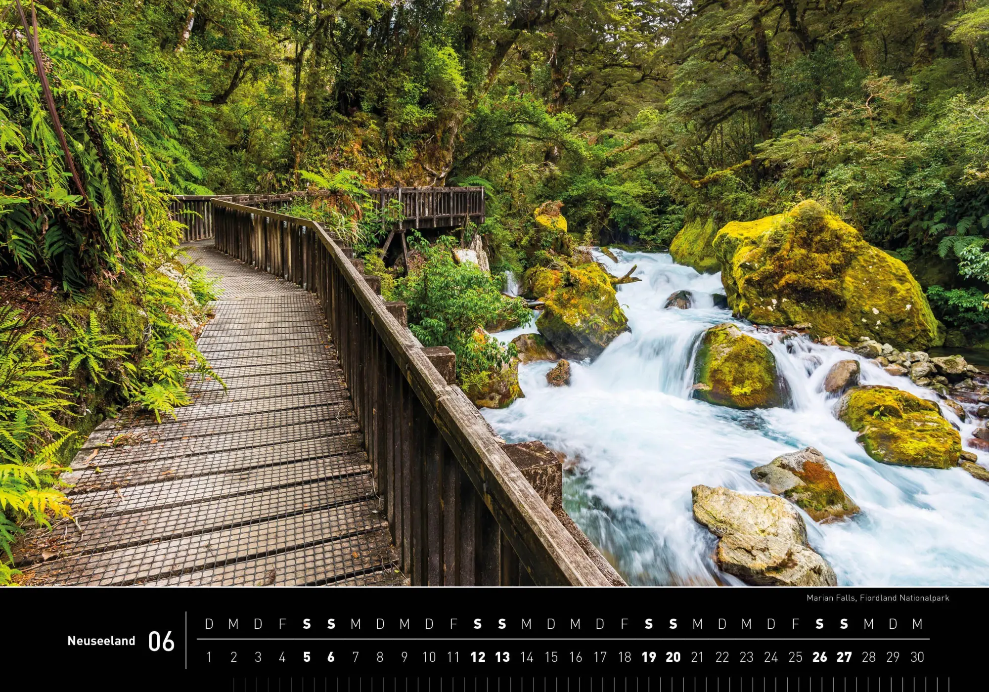 Bild: 9783968556925 | Neuseeland Premiumkalender 2027 | Robert Haasmann | Kalender | 14 S.