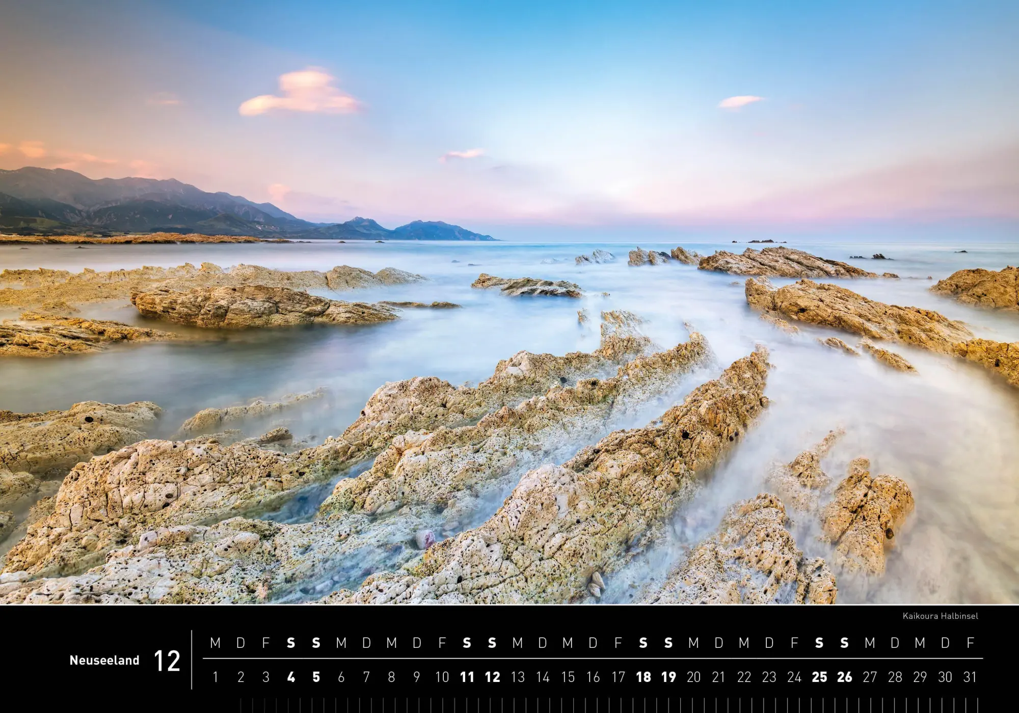 Bild: 9783968556925 | Neuseeland Premiumkalender 2027 | Robert Haasmann | Kalender | 14 S.
