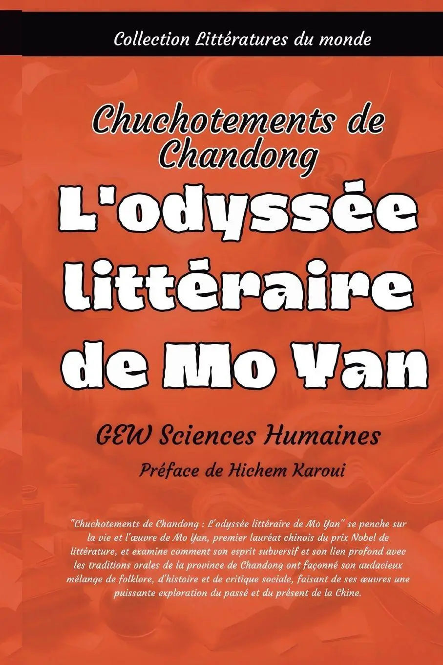 Cover: 9798230916925 | L'odyssée littéraire de Mo Yan | Gew Sciences Humaines | Taschenbuch