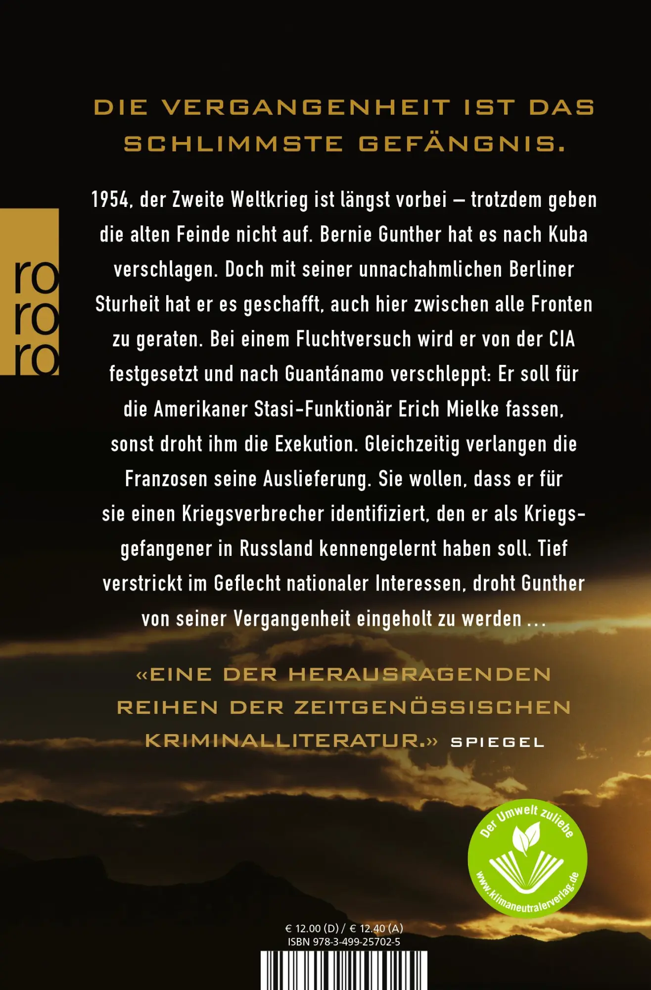 Rückseite: 9783499257025 | Mission Walhalla | Philip Kerr | Taschenbuch | 541 S. | Deutsch | 2013