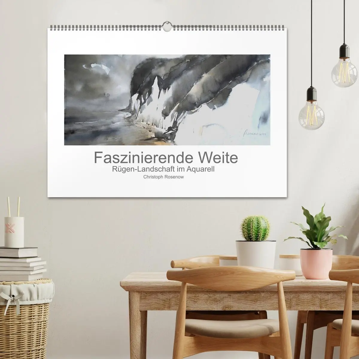 Bild: 9783516077025 | Faszinierende Weite. Rügen-Landschaft im Aquarell (Wandkalender...