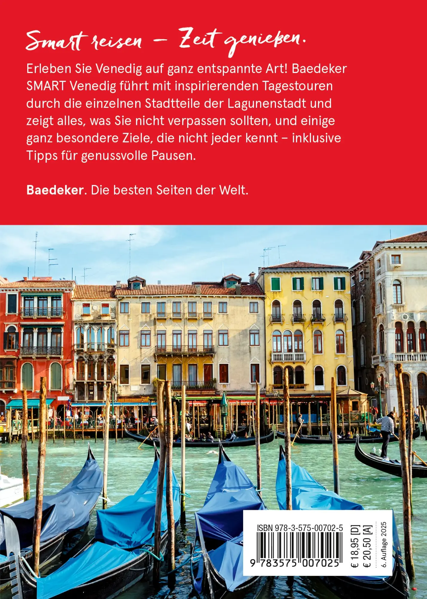 Rückseite: 9783575007025 | Baedeker SMART Reiseführer Venedig | Hilke Maunder | Taschenbuch