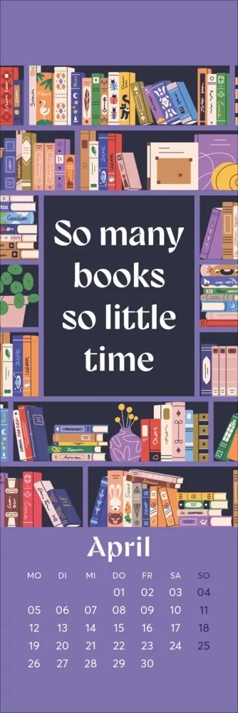 Bild: 9783756417025 | Book Love Lesezeichen &amp; Kalender 2027 | Kalender | Geblockt | 13 S.