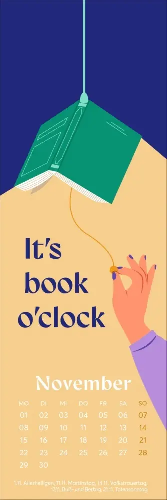 Bild: 9783756417025 | Book Love Lesezeichen &amp; Kalender 2027 | Kalender | Geblockt | 13 S.