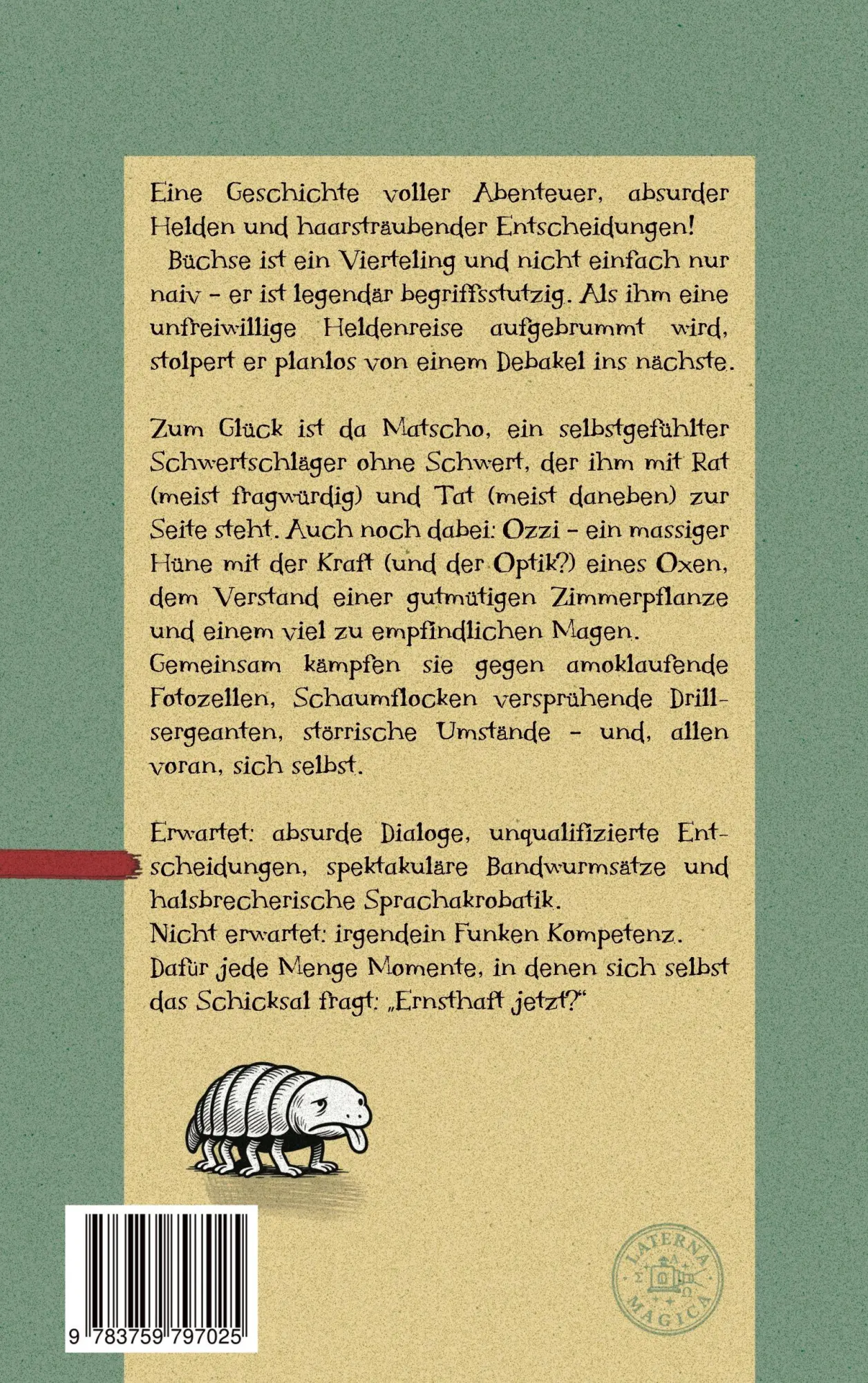 Rückseite: 9783759797025 | By the Way... | Eine neue Erzählung aus dem berüchtigten Büchse-Zyklus
