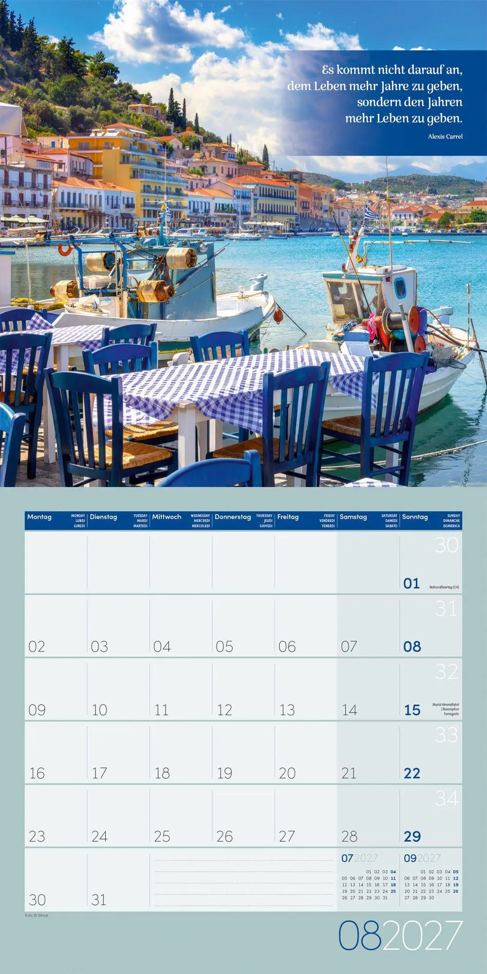 Bild: 9783838447025 | Momente für Dich Kalender 2027 - 30x30 - Art12 | GmbH | Kalender