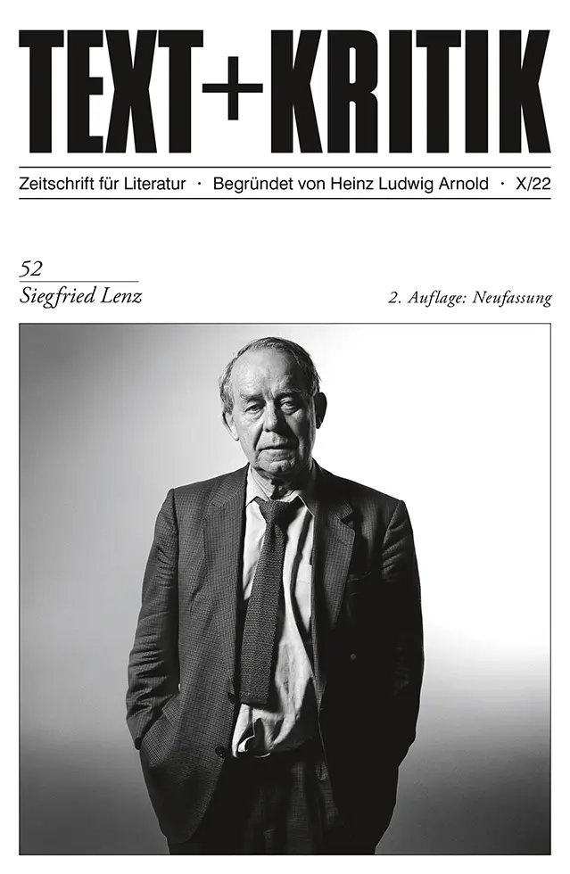 Cover: 9783967077025 | Siegfried Lenz | Claudia Stockinger (u. a.) | Taschenbuch | 136 S.