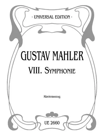 Cover: 9790008017025 | Symphony No 8 | Symphonie der Tausend | Gustav Mahler | Klavierauszug