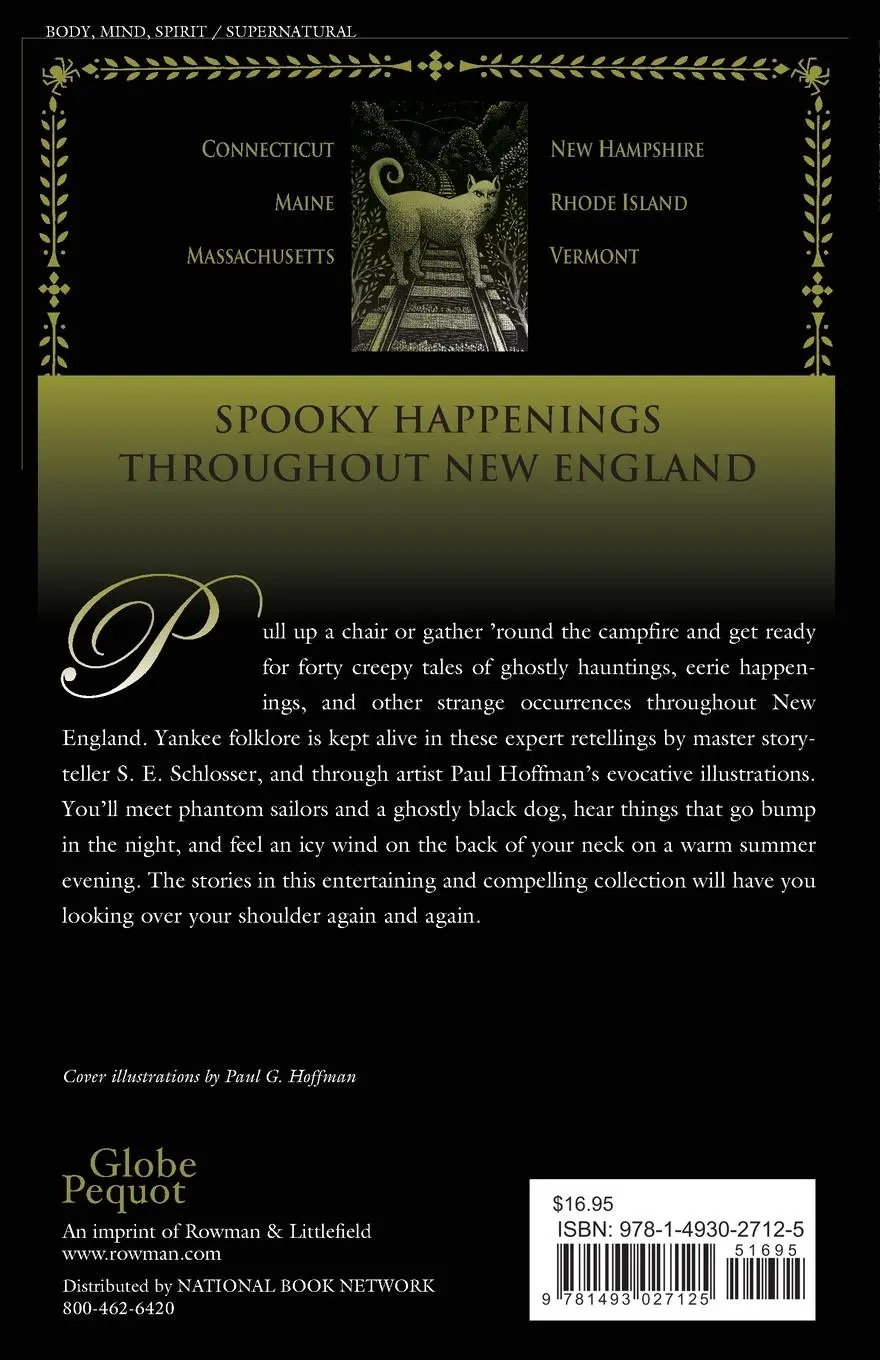Rückseite: 9781493027125 | Spooky New England | S. E. Schlosser | Taschenbuch | Englisch | 2017