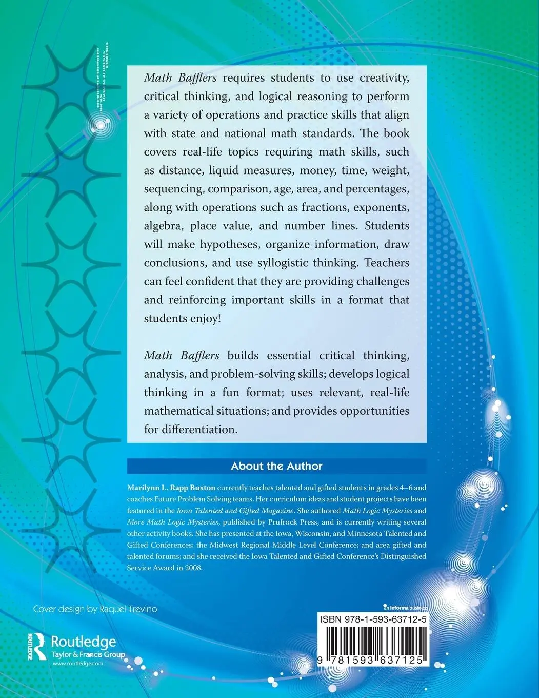 Rückseite: 9781593637125 | Math Bafflers | Logic Puzzles That Use Real-World Math (Grades 6-8)