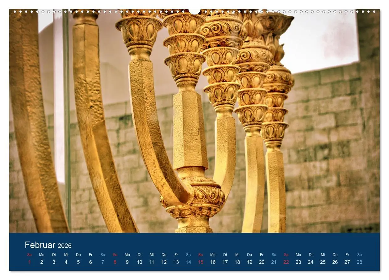 Bild: 9783457427125 | Geliebtes Jerusalem (hochwertiger Premium Wandkalender 2026 DIN A2...