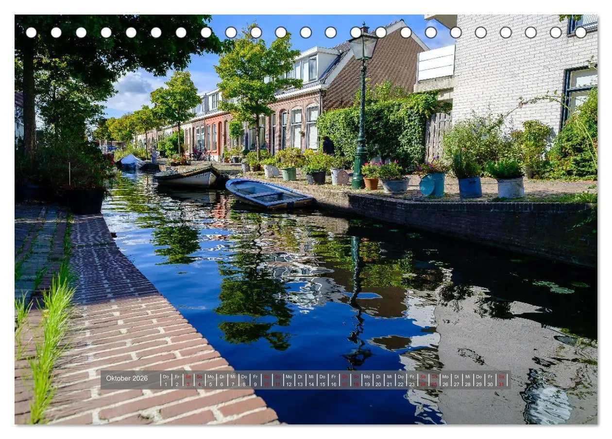 Bild: 9783457597125 | Ein Blick auf Leiden (Tischkalender 2026 DIN A5 quer), CALVENDO...