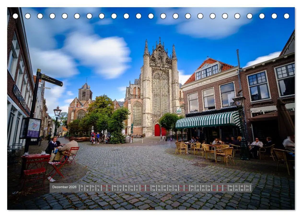 Bild: 9783457597125 | Ein Blick auf Leiden (Tischkalender 2026 DIN A5 quer), CALVENDO...
