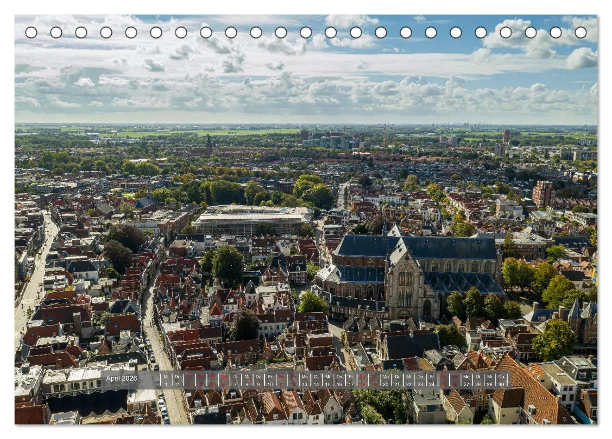 Bild: 9783457597125 | Ein Blick auf Leiden (Tischkalender 2026 DIN A5 quer), CALVENDO...