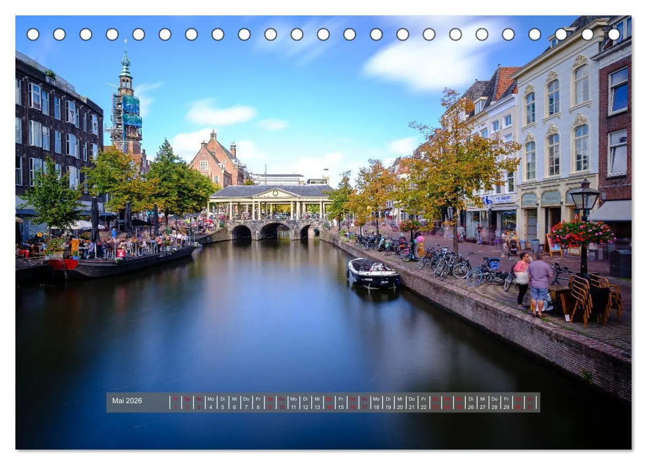 Bild: 9783457597125 | Ein Blick auf Leiden (Tischkalender 2026 DIN A5 quer), CALVENDO...