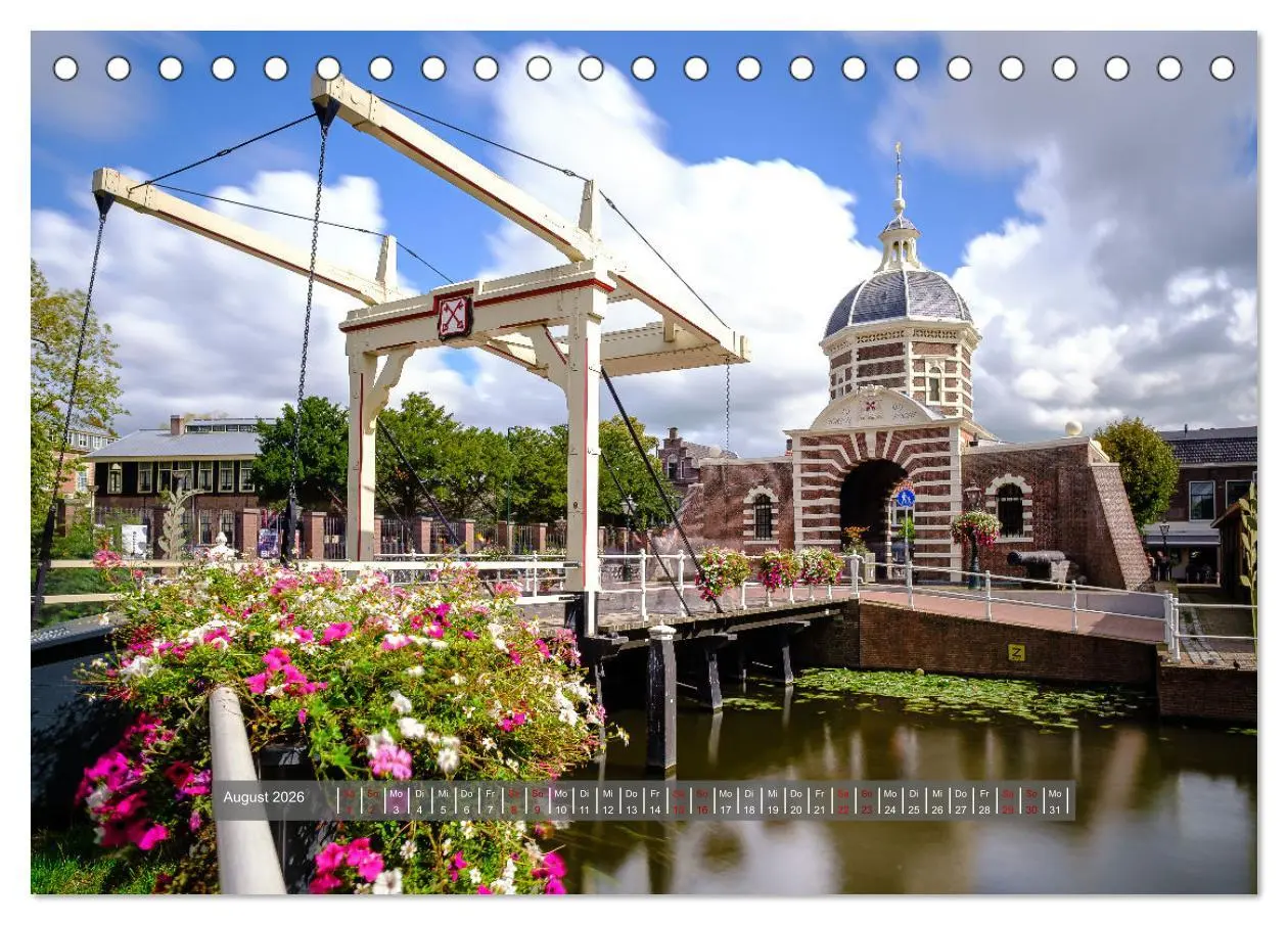 Bild: 9783457597125 | Ein Blick auf Leiden (Tischkalender 2026 DIN A5 quer), CALVENDO...