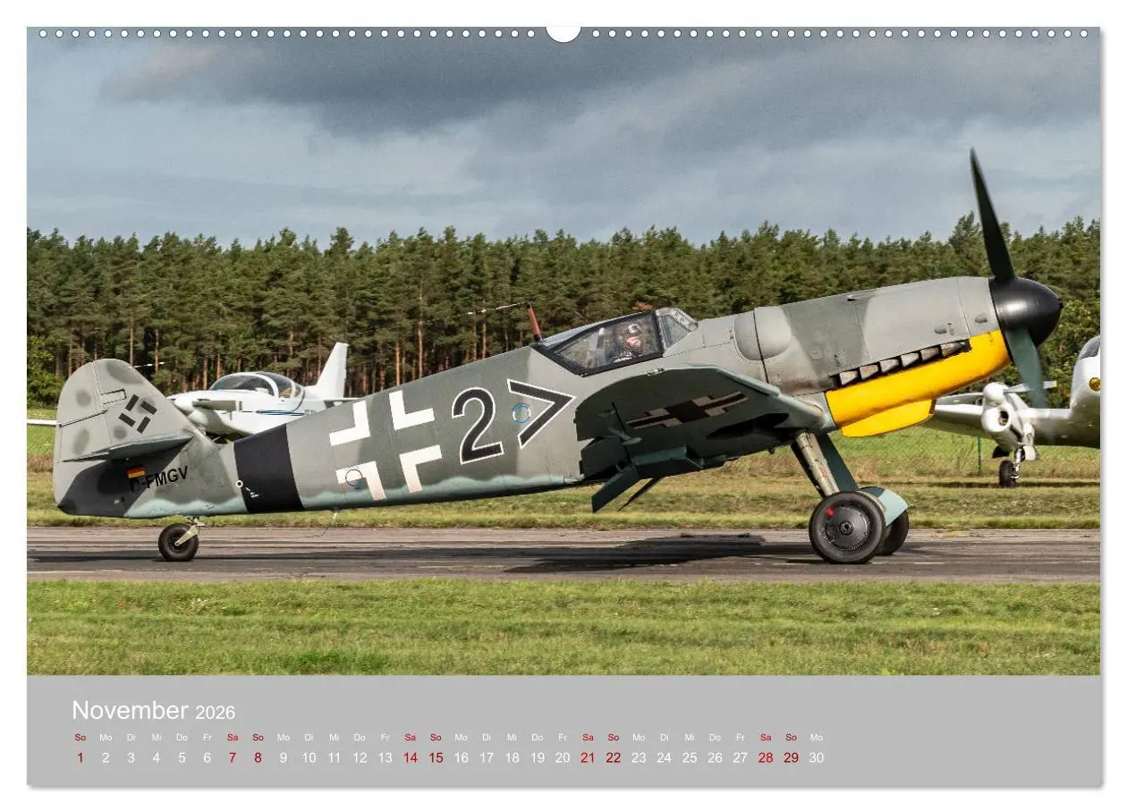 Bild: 9783457667125 | Fliegende Legenden - Warbirds (hochwertiger Premium Wandkalender...