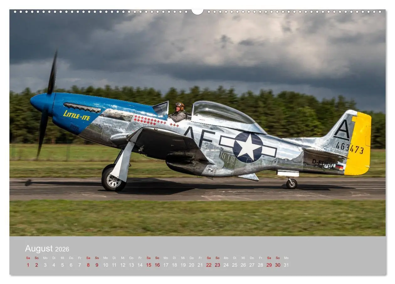 Bild: 9783457667125 | Fliegende Legenden - Warbirds (hochwertiger Premium Wandkalender...