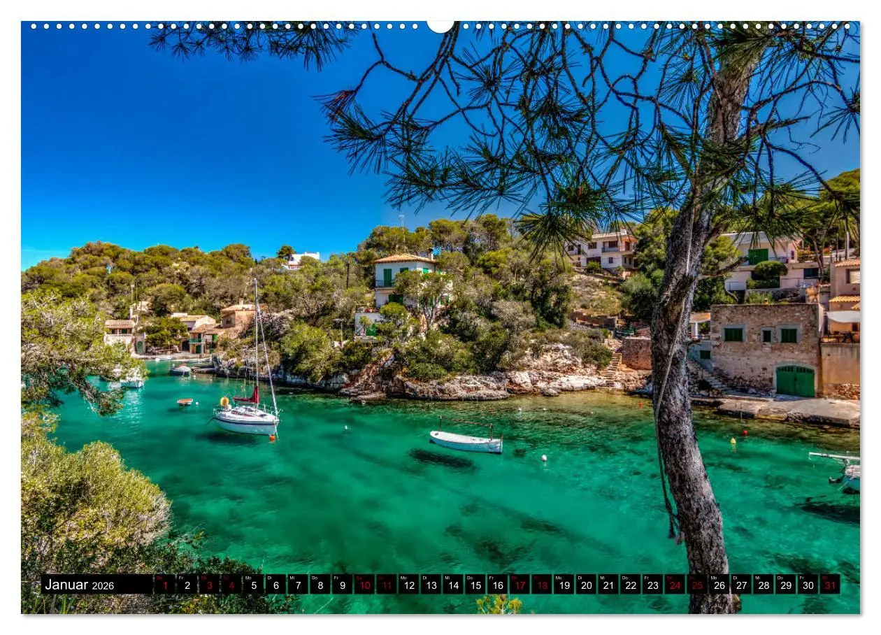 Bild: 9783457737125 | Mallorca - Cala Figuera Spezial (hochwertiger Premium Wandkalender...