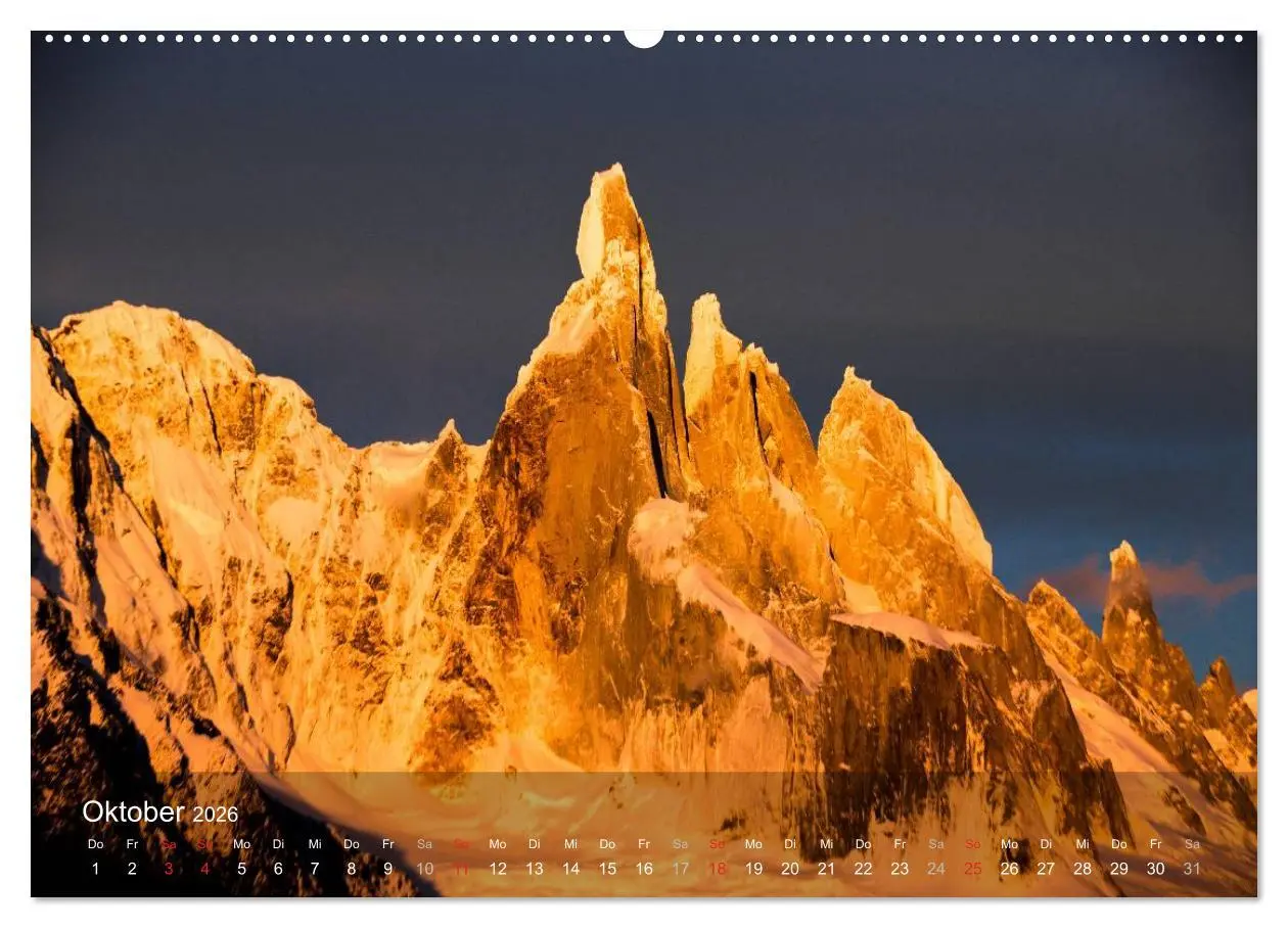 Bild: 9783516137125 | Majestätische Berge Cerro Torre Patagonien (Wandkalender 2026 DIN...