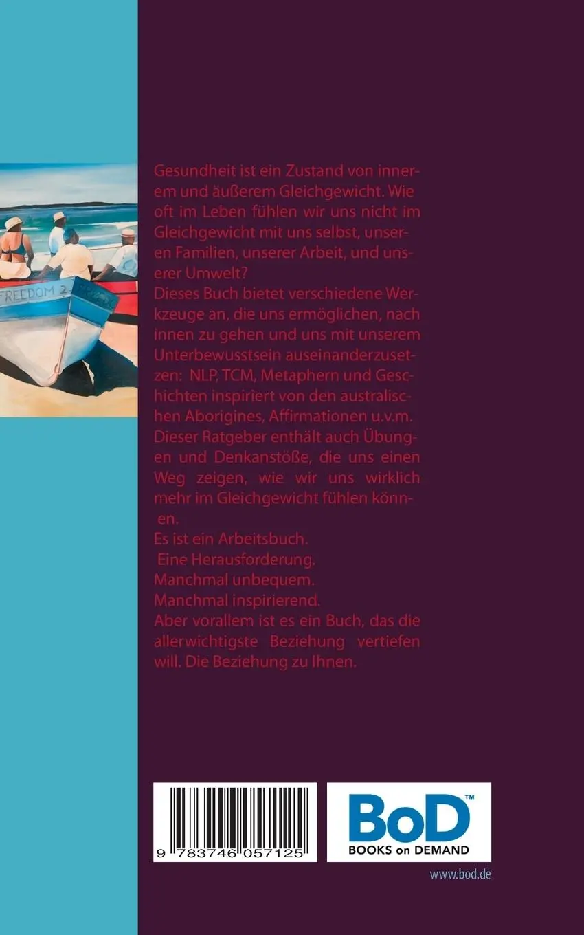 Rückseite: 9783746057125 | Fühl Dich gesund | Ein Arbeitsbuch für innere Balance | Taschenbuch