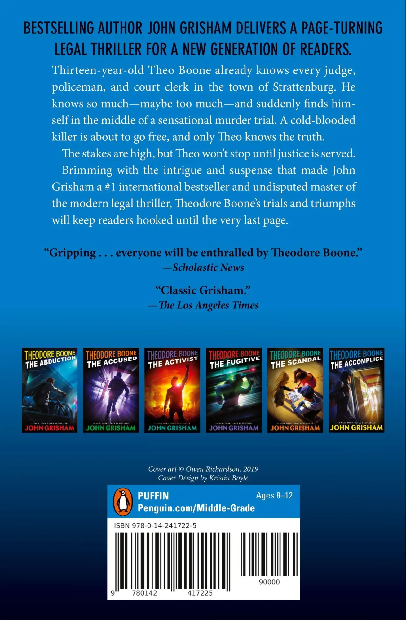 Rückseite: 9780142417225 | Theodore Boone | Kid Lawyer | John Grisham | Taschenbuch | 288 S.