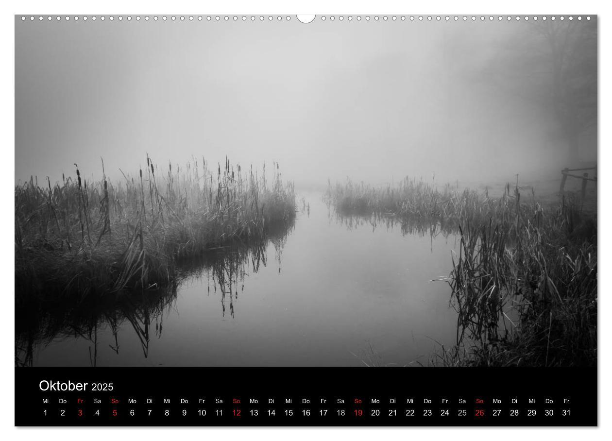 Bild: 9783435567225 | Monochrom 2025 (Wandkalender 2025 DIN A2 quer), CALVENDO...