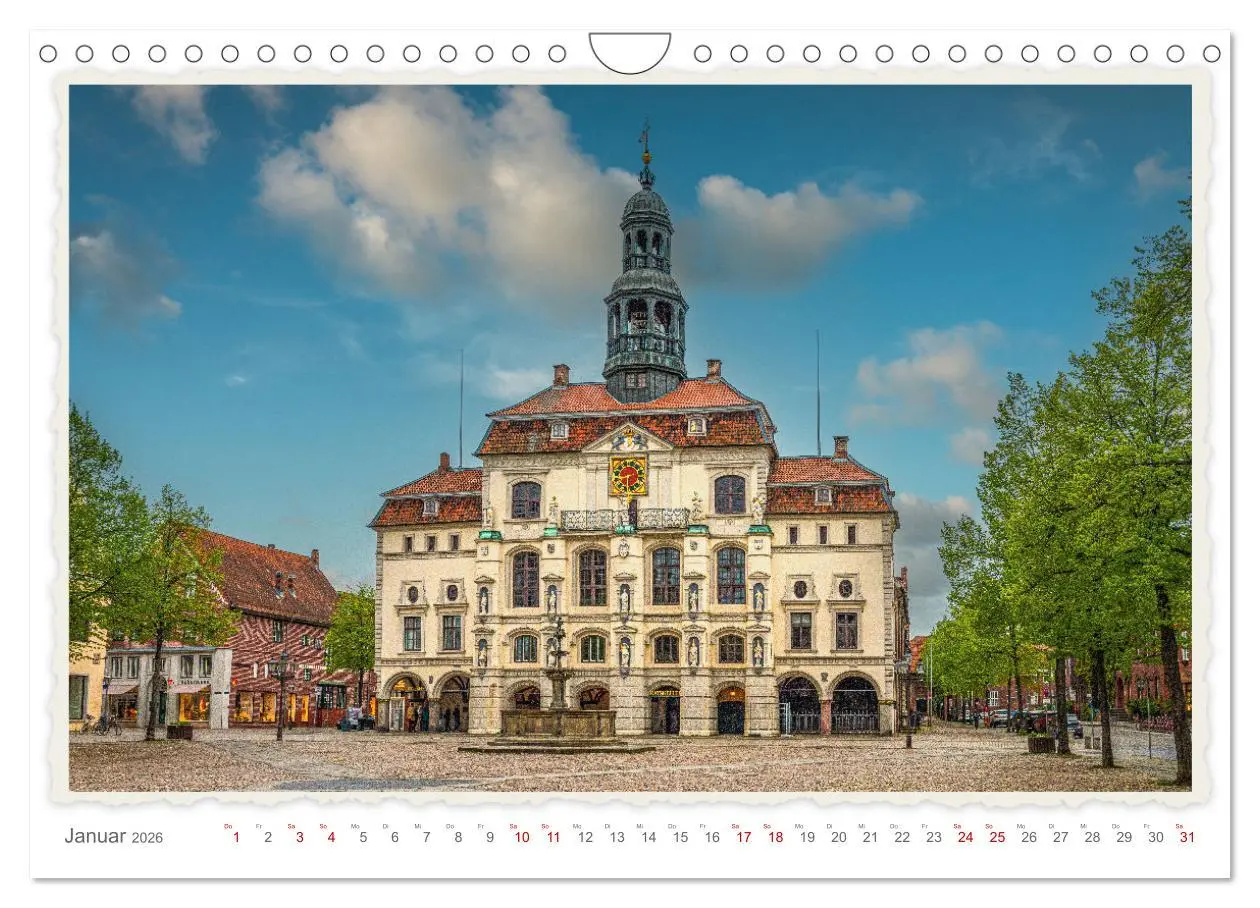 Bild: 9783457347225 | Malerisches Lüneburg (Wandkalender 2026 DIN A4 quer), CALVENDO...