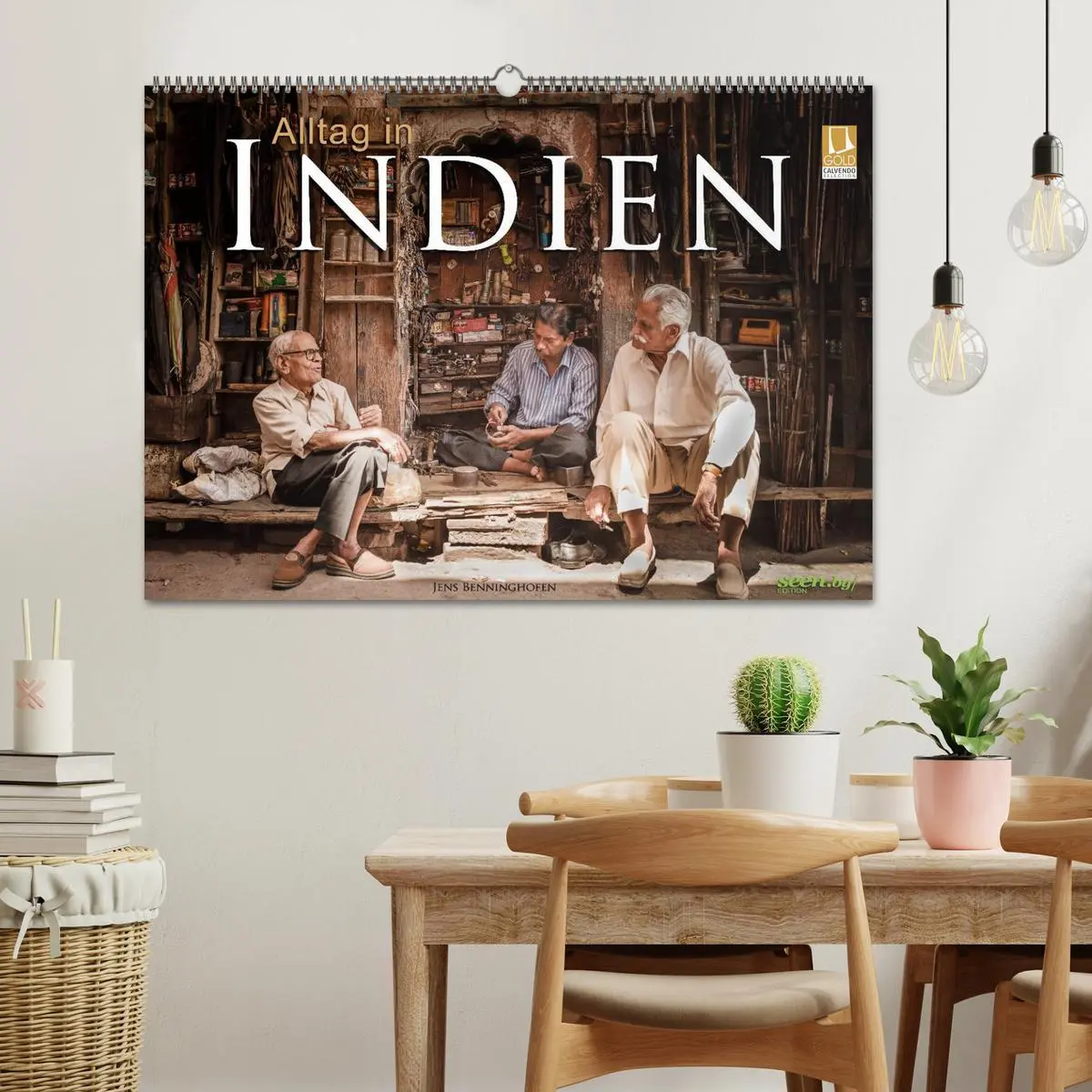 Bild: 9783457967225 | Alltag in Indien (Wandkalender 2026 DIN A2 quer), CALVENDO...
